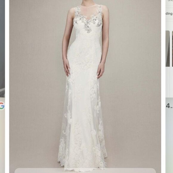 Enzoani  lace Wedding dress - Picture 1 of 17